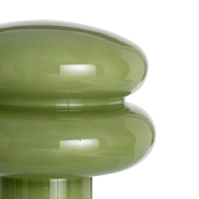 Lampă de masă verde Orbit sculpturală [2]
