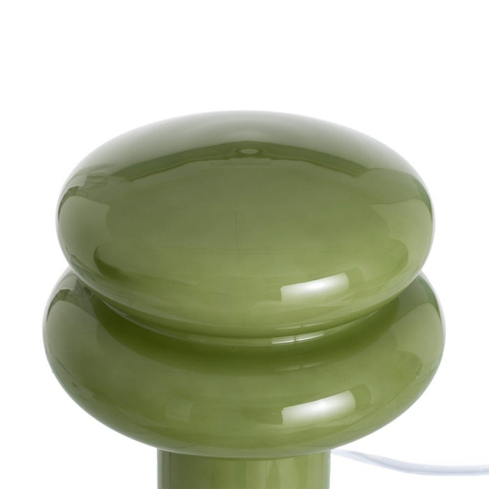 Lampă de masă verde Orbit sculpturală [3]