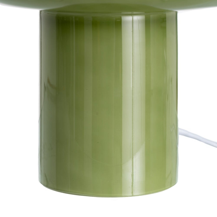 Lampă de masă verde Orbit sculpturală [4]