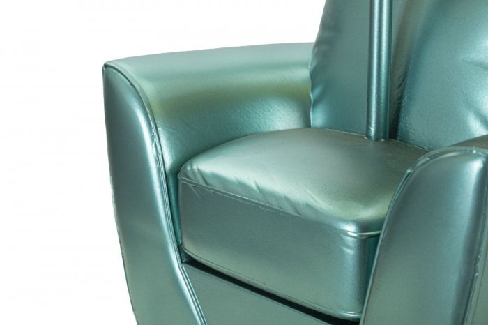 Veioza turcoaz Midcentury design unic CreativDeco [4]