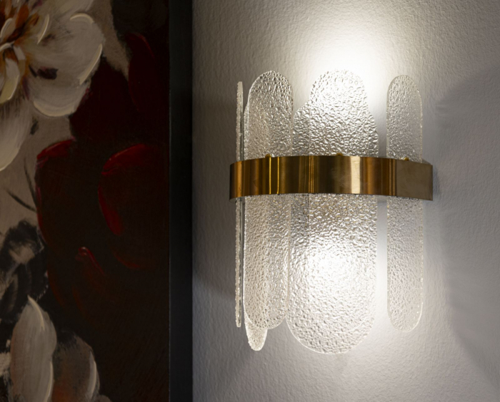 Lampa perete inel auriu | Iluminat ambiental CreativDeco [2]