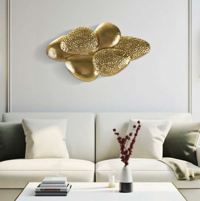 Lampa perete aurie scoica | Iluminat ambiental CreativDeco [2]