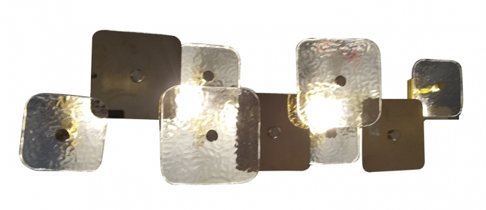 Lampa de perete aurie | Design modern | CreativDeco [4]