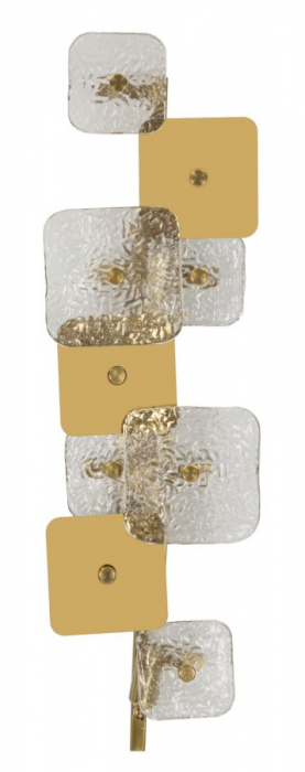 Lampa de perete aurie | Design modern | CreativDeco [1]