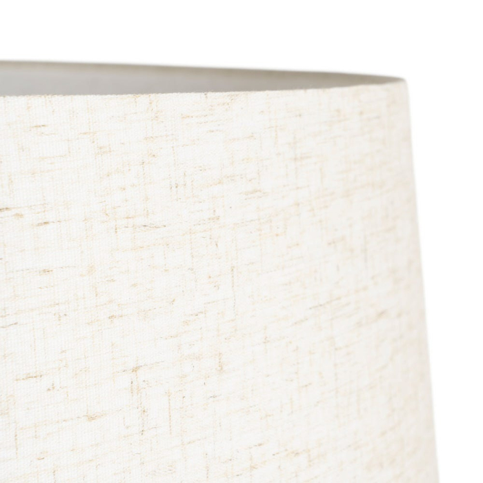 Lampă de podea aurie cu corp decorativ geometric [3]