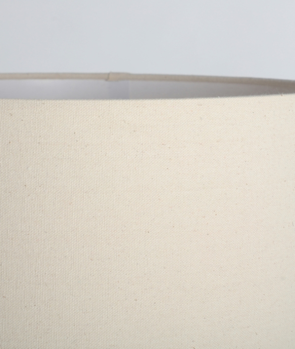 Lampă de podea ceramică gri cu abajur bej Glaje [2]