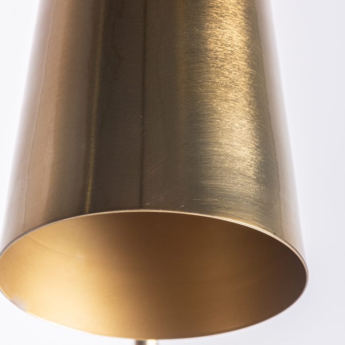 Lampa de podea Art Deco din alama aurita - Verticalitate luxoasa [2]