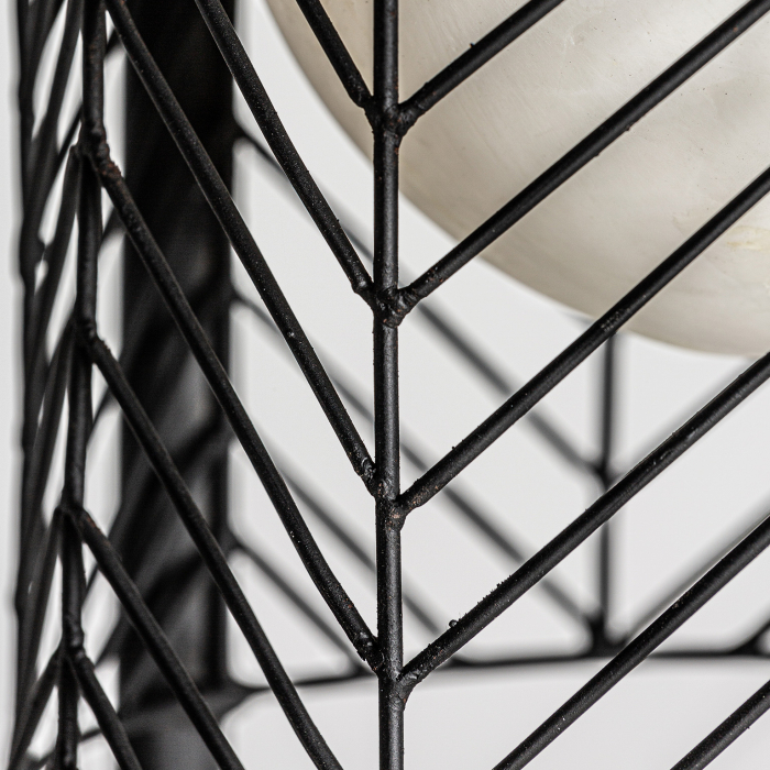 Lampa podea ciment negru Art Deco|Lampi industriale [2]