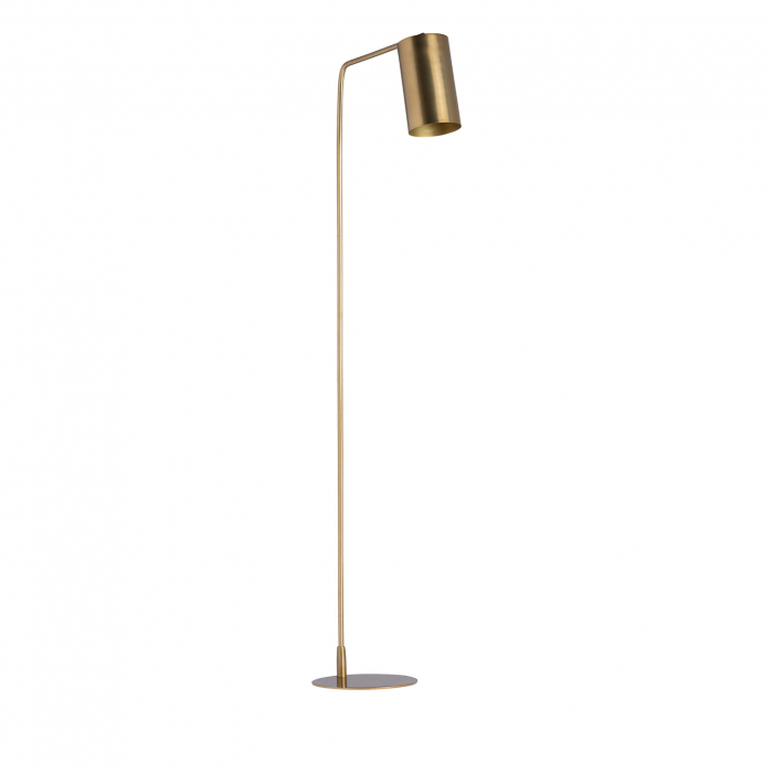 Lampa de podea Art Deco aurie cu alama|Lampi de podea elegante [1]