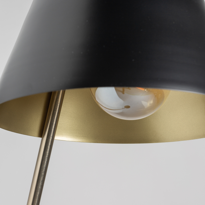 Lampa podea Art Deco auriu lemn|Lampadare luxoase [3]