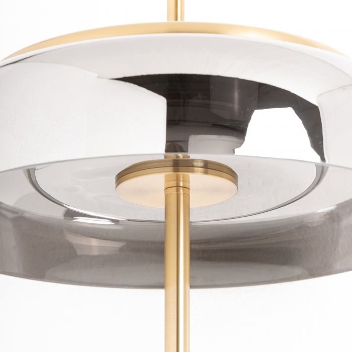 Lampa podea Art Deco metal cristal|Lampadare elegante [3]