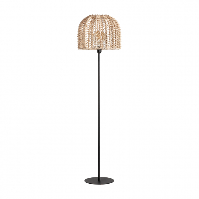 Lampa podea scandinava metal ratan|Lampi minimaliste [1]