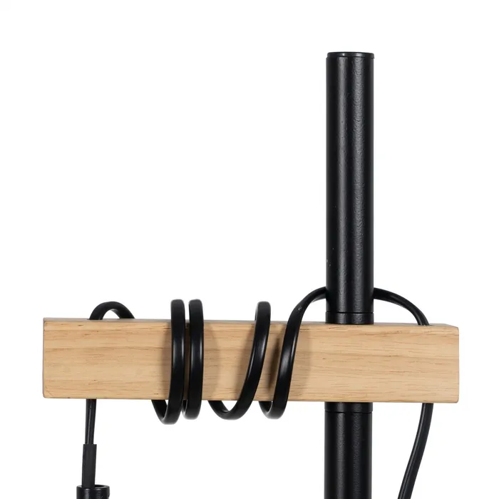 Lampă de podea modernă lemn și metal|Corpuri de iluminat pentru decor elegant [5]