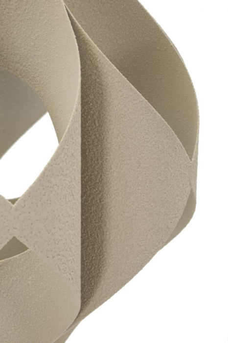 Lampă de podea modernă crem abajur sculptural Space [3]