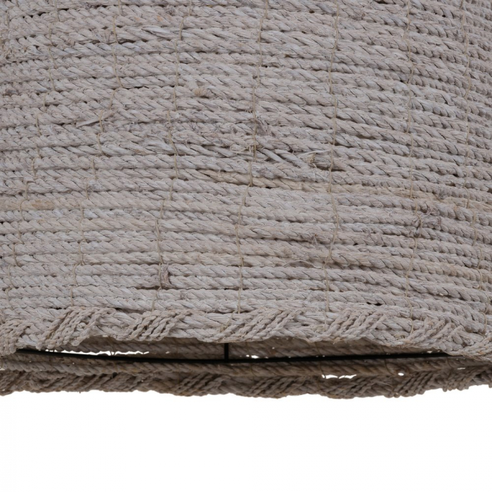 Lustra tavan rustica alba CreativDeco - Iluminat interior stil rustic [4]