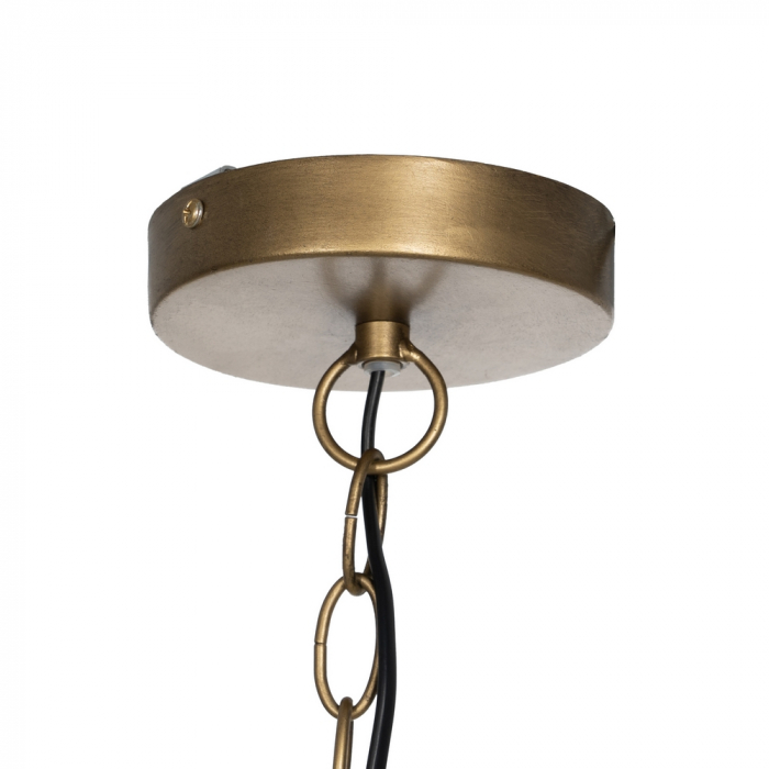 Lustra suspendata ratan si margele CreativDeco - Design elegant pentru interioare [7]
