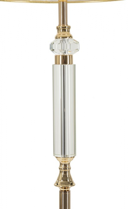 Lampa podea picior auriu abajur deschis CreativDeco [4]