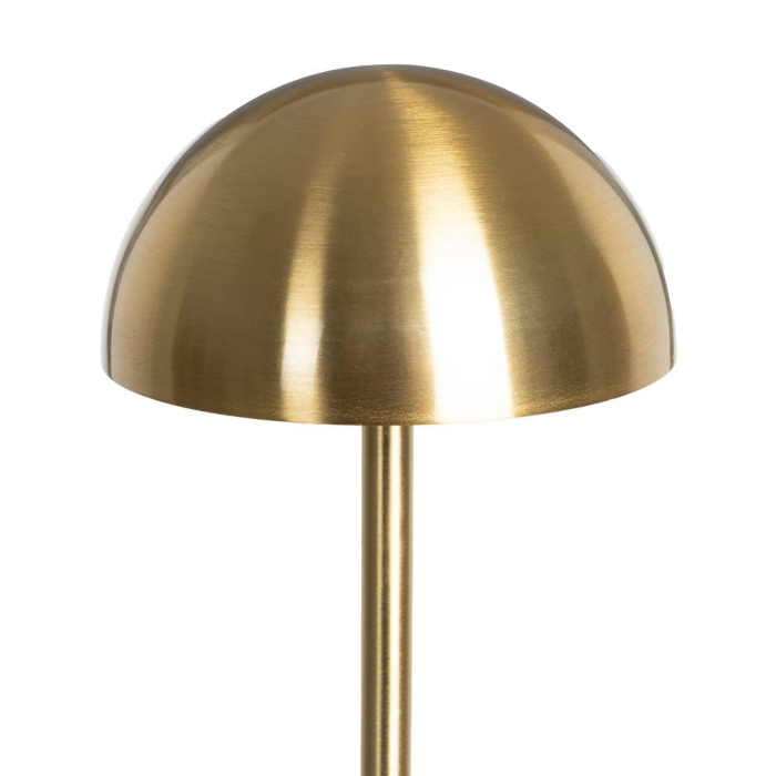 Lampă LED aurie de masă cu formă tip cupolă [3]