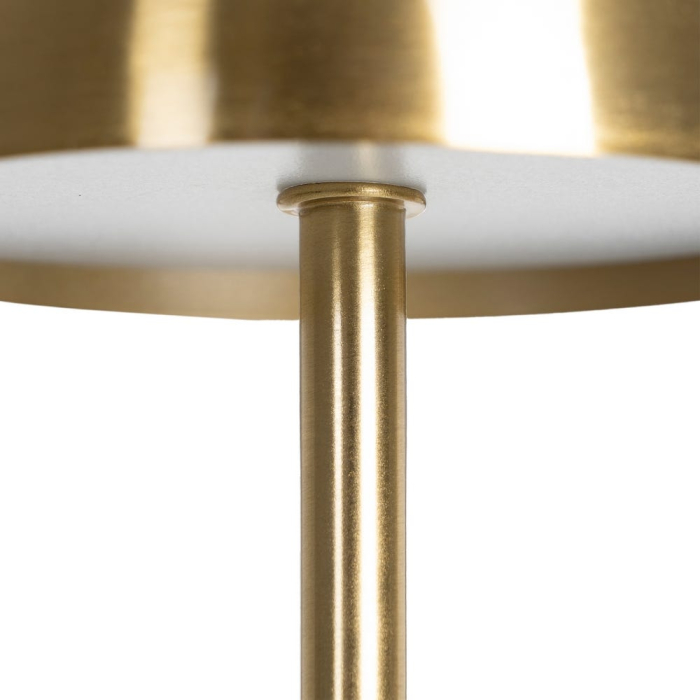 Lampă LED aurie de masă cu formă tip cupolă [4]