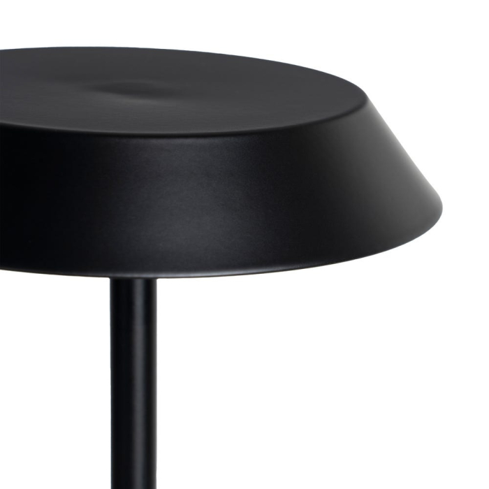 Lampă LED neagră de masă cu control tactil [2]