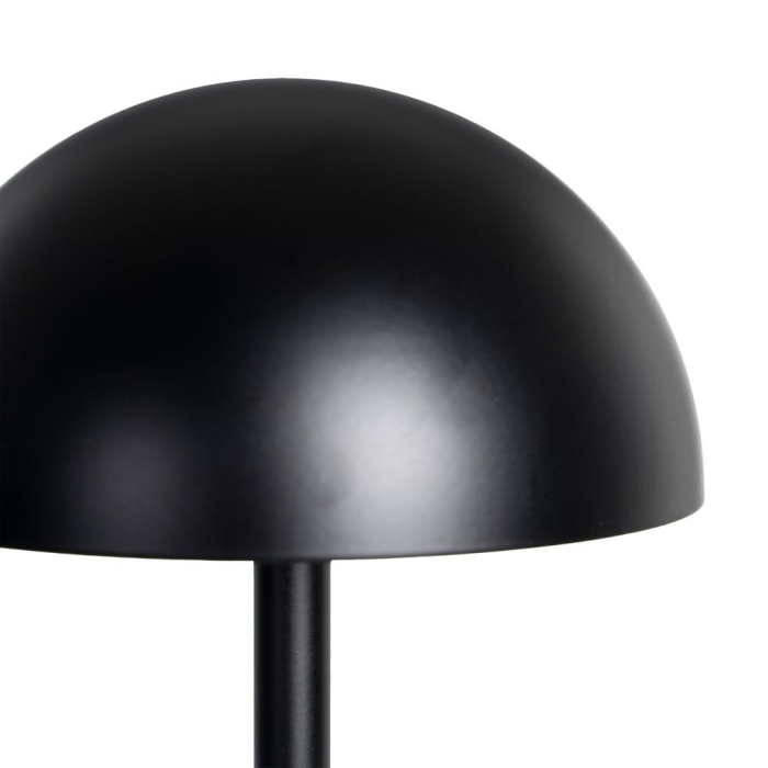 Lampă LED neagră de masă cu cupolă semisferică [2]