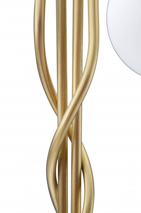 Lampa podea Glamy 4 lumini, auriu alb [4]