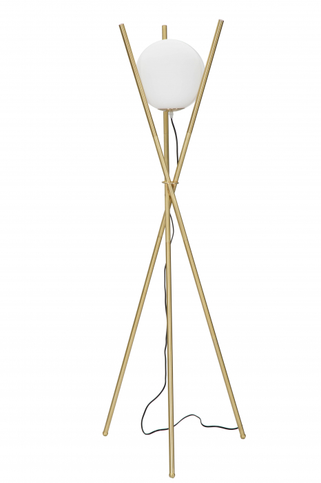 Lampa podea Glamy X, Auriu alb [3]