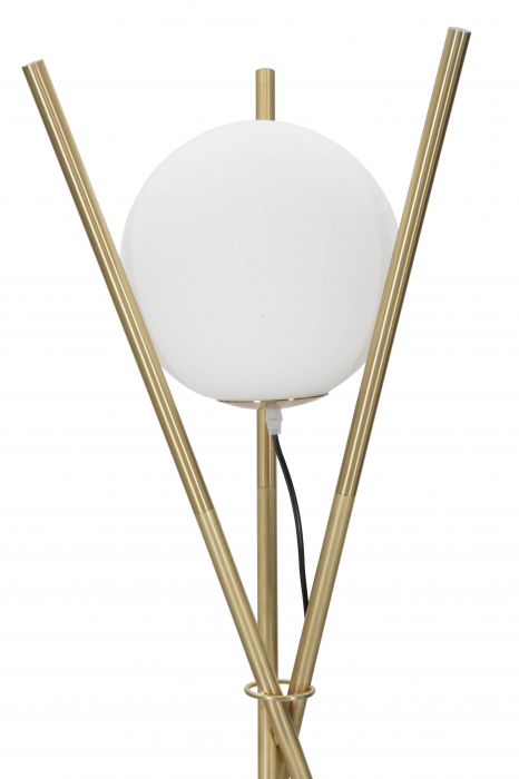 Lampa podea Glamy X, Auriu alb [7]