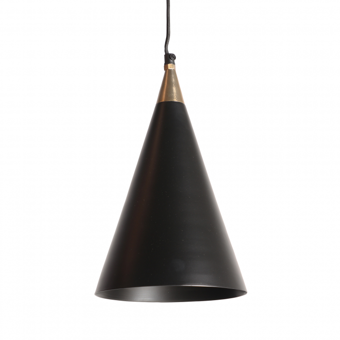 Lampa suspendata Art Deco neagra|Iluminat modern geometric [1]