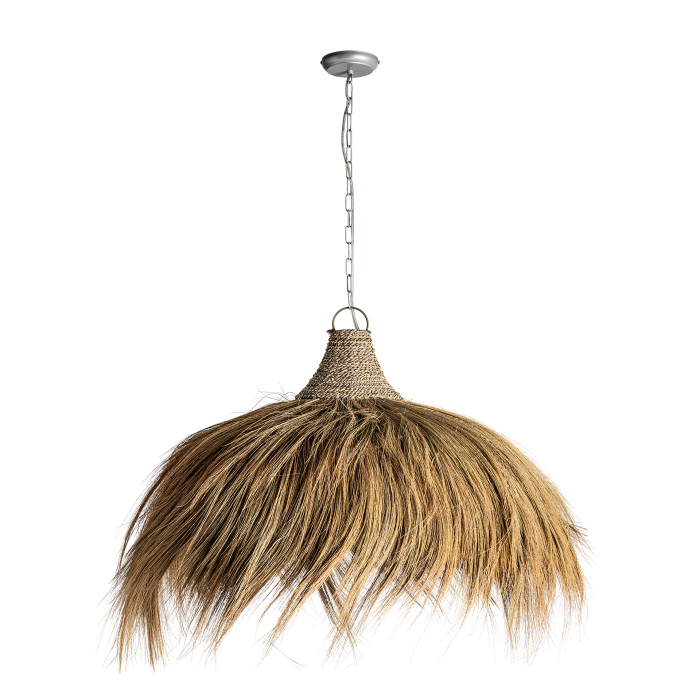 Lampa suspendata fibra naturala|Lampi etnice [2]