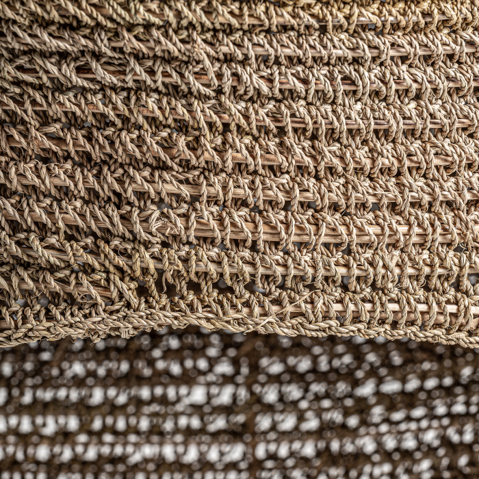Lampa suspendata boho lemn palmier|Lampi exotice [4]