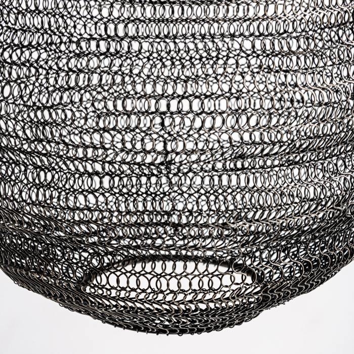 Lampa suspendata industriala fier gri|Lustre moderne robuste [4]