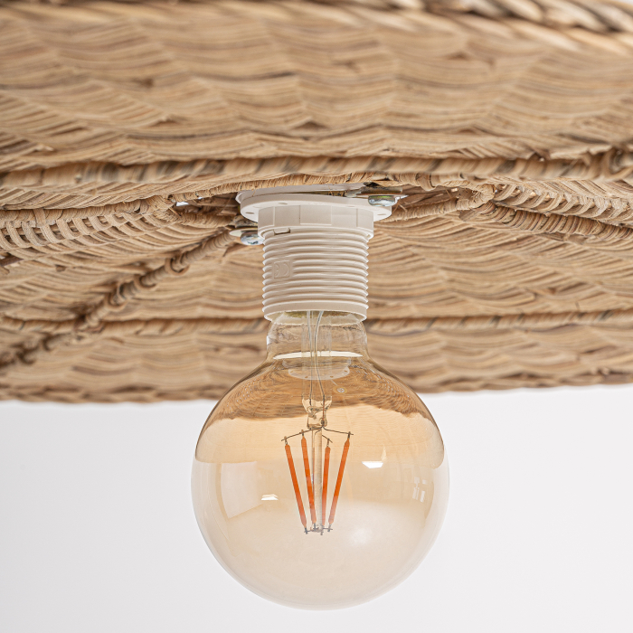 Lampa suspendata ratan boho|Corpuri iluminat naturale [4]