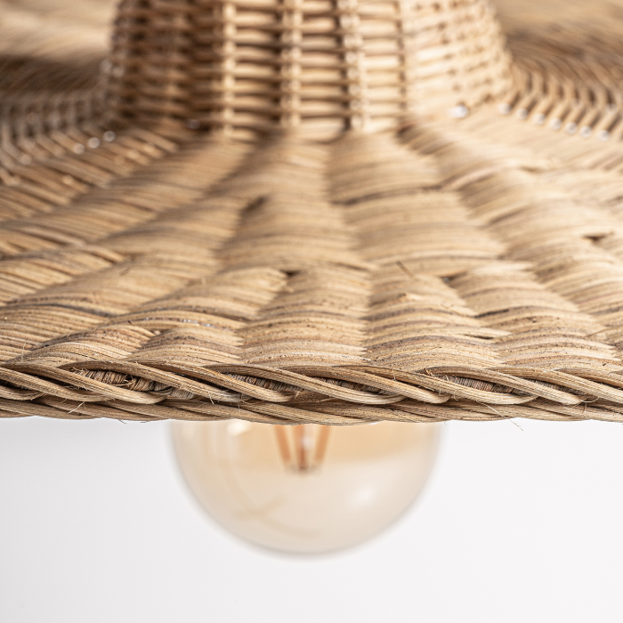 Lampa suspendata ratan boho|Corpuri iluminat naturale [3]