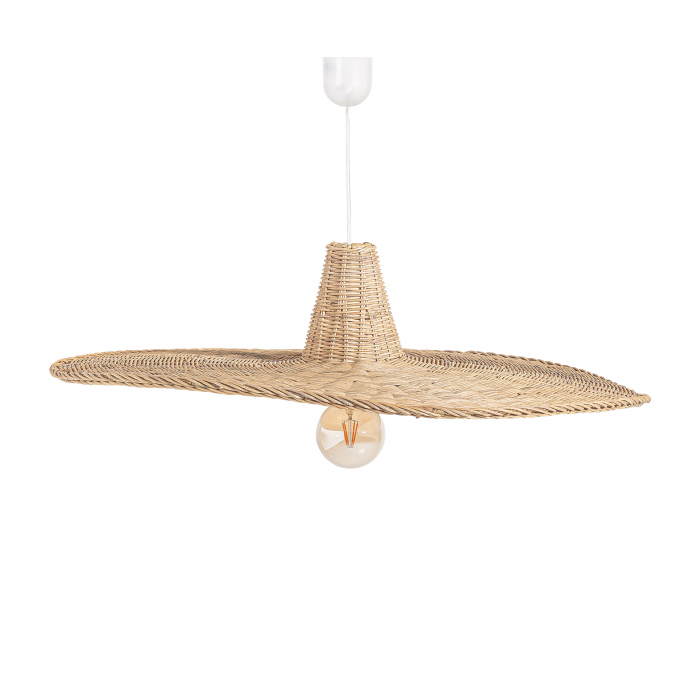 Lampa suspendata ratan boho|Corpuri iluminat naturale [1]