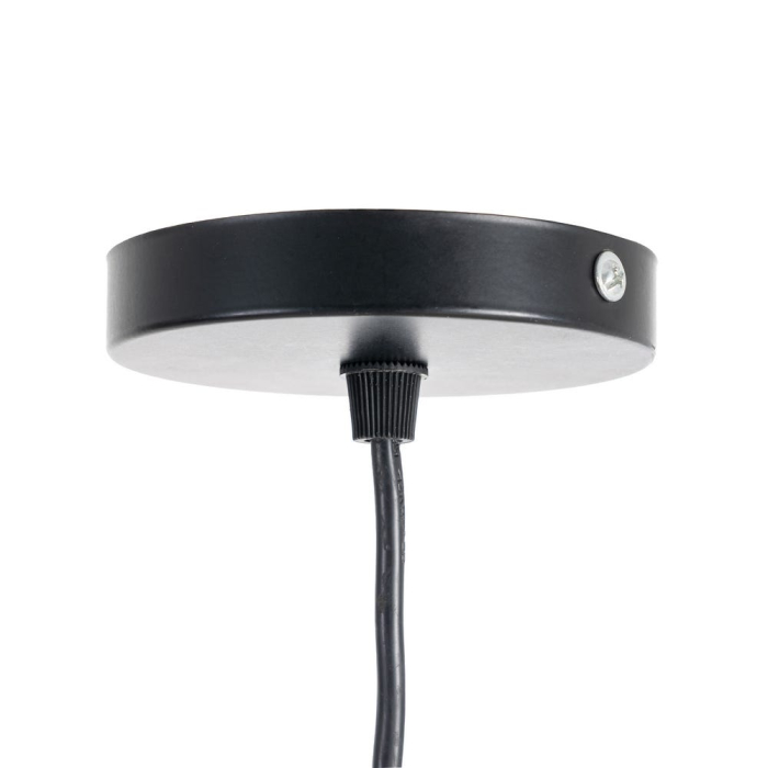 Lampa suspendată din sfoară de hârtie naturală sferică – abajur împletit [7]
