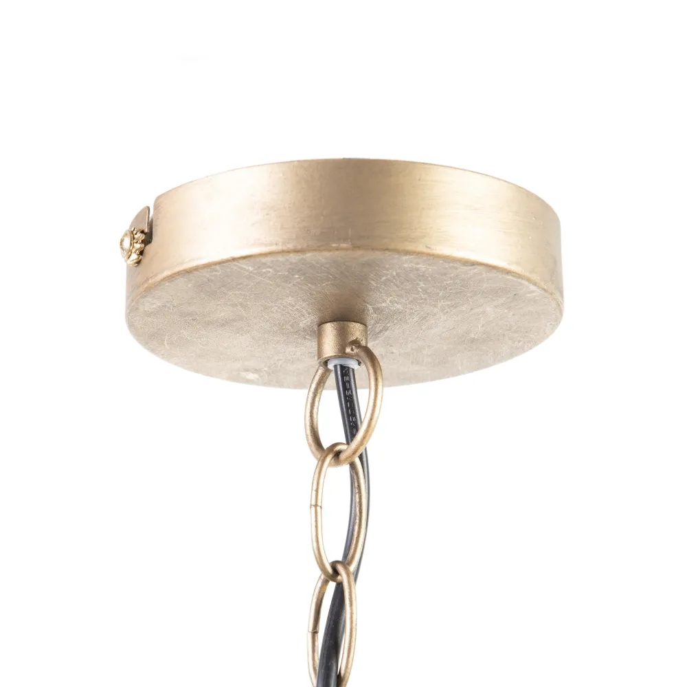 Lampa suspendata Feather, metal, auriu, Ixia [6]