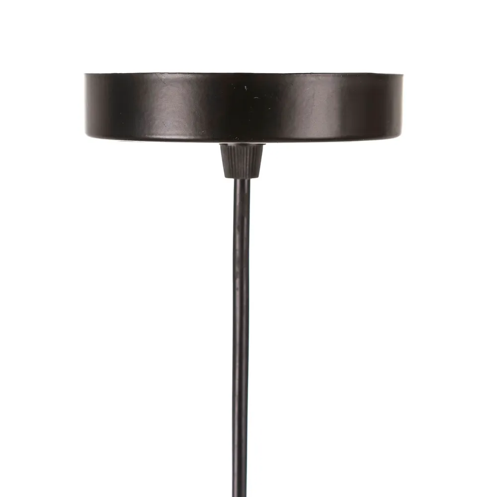 Lampa suspendata Globe, sticla/metal, transparent/auriu, Ixia [4]