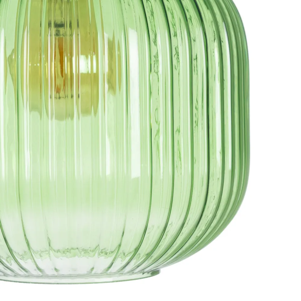 Lampa suspendata Greeny, sticla cristal, verde - CreativDeco.ro [4]