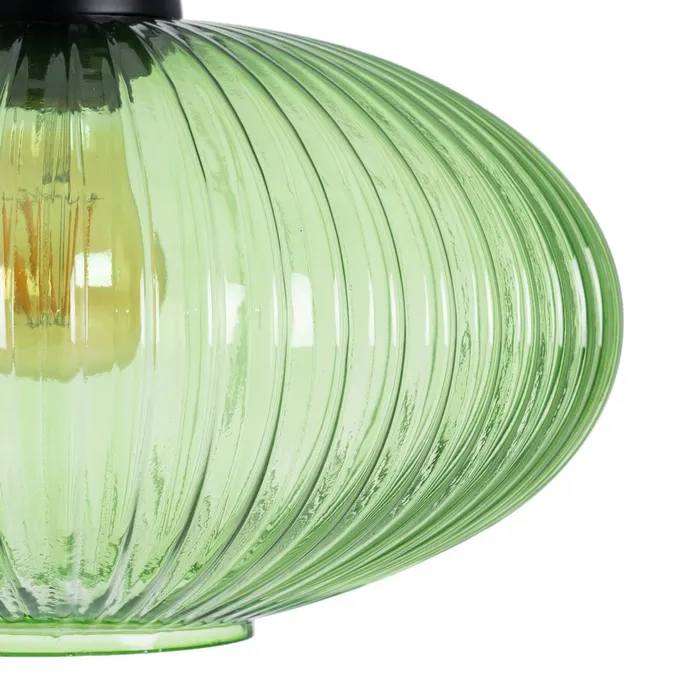 Lampa suspendata Greeny, sticla cristal, verde - CreativDeco.ro [4]
