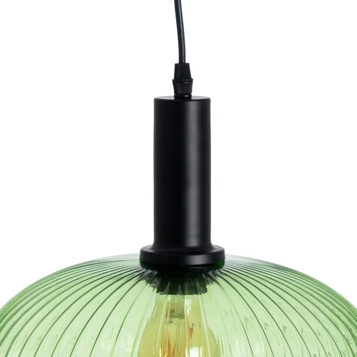 Lampa suspendata Greeny, sticla cristal, verde - CreativDeco.ro [3]