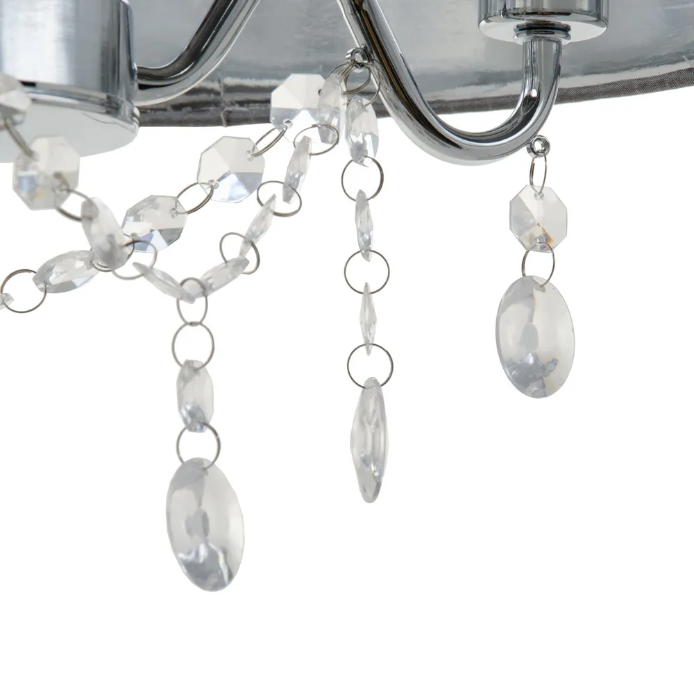 Lampa suspendata Grey, metal, gri, Ixia [6]