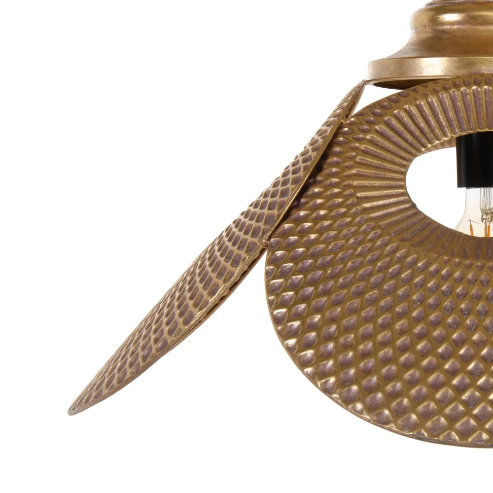 Lampa suspendata, metal, auriu, Ixia [2]