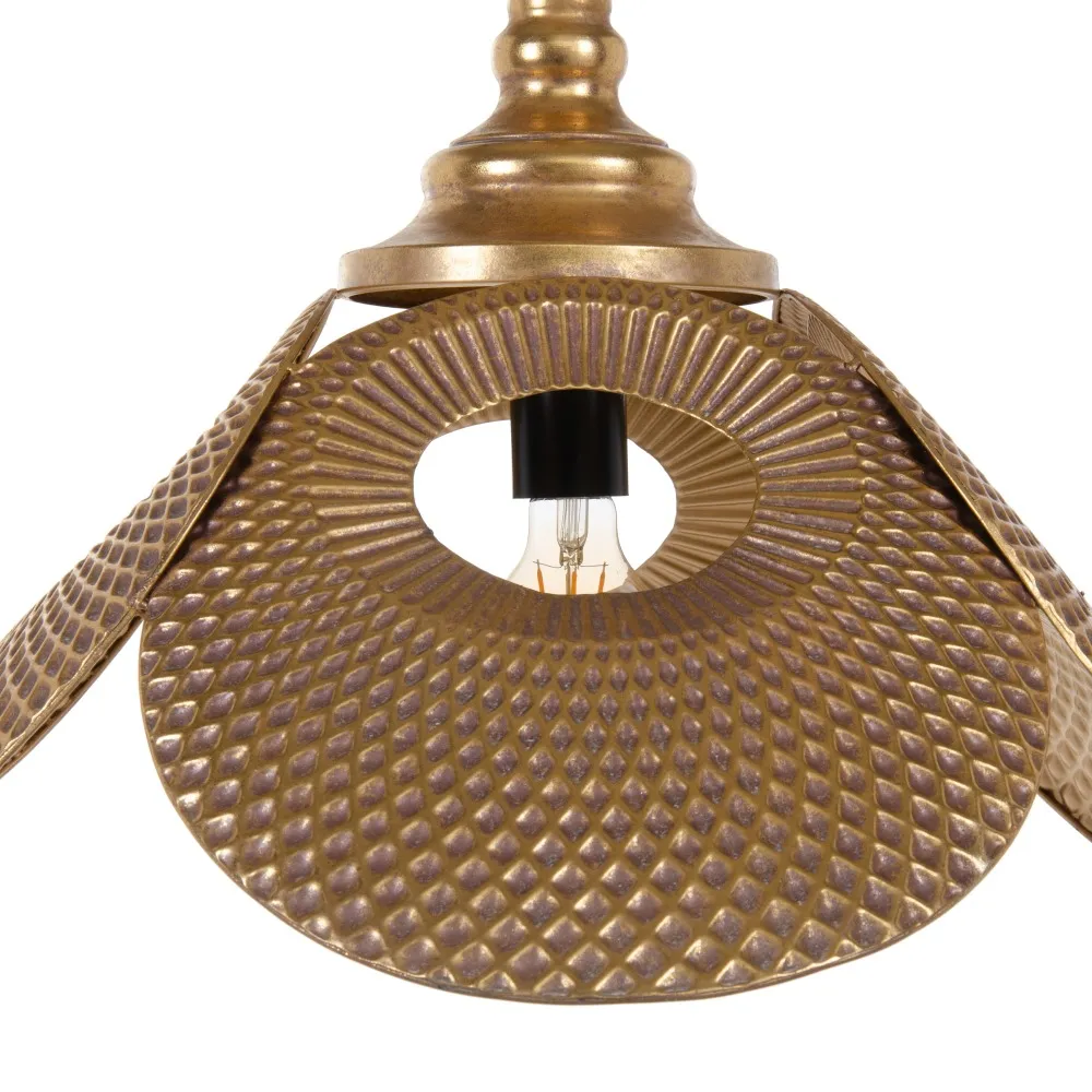Lampa suspendata, metal, auriu, Ixia [3]