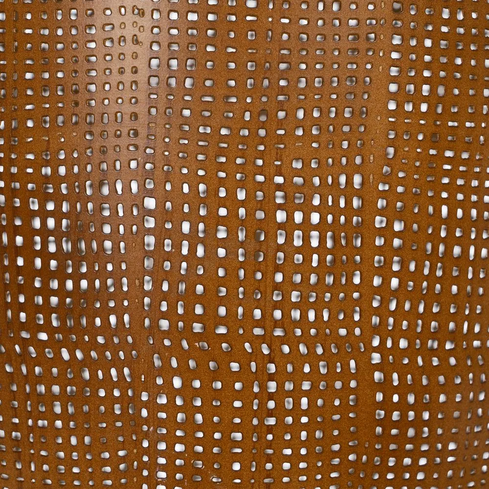 Lampa suspendata, metal, maro, CreativDeco.ro [3]