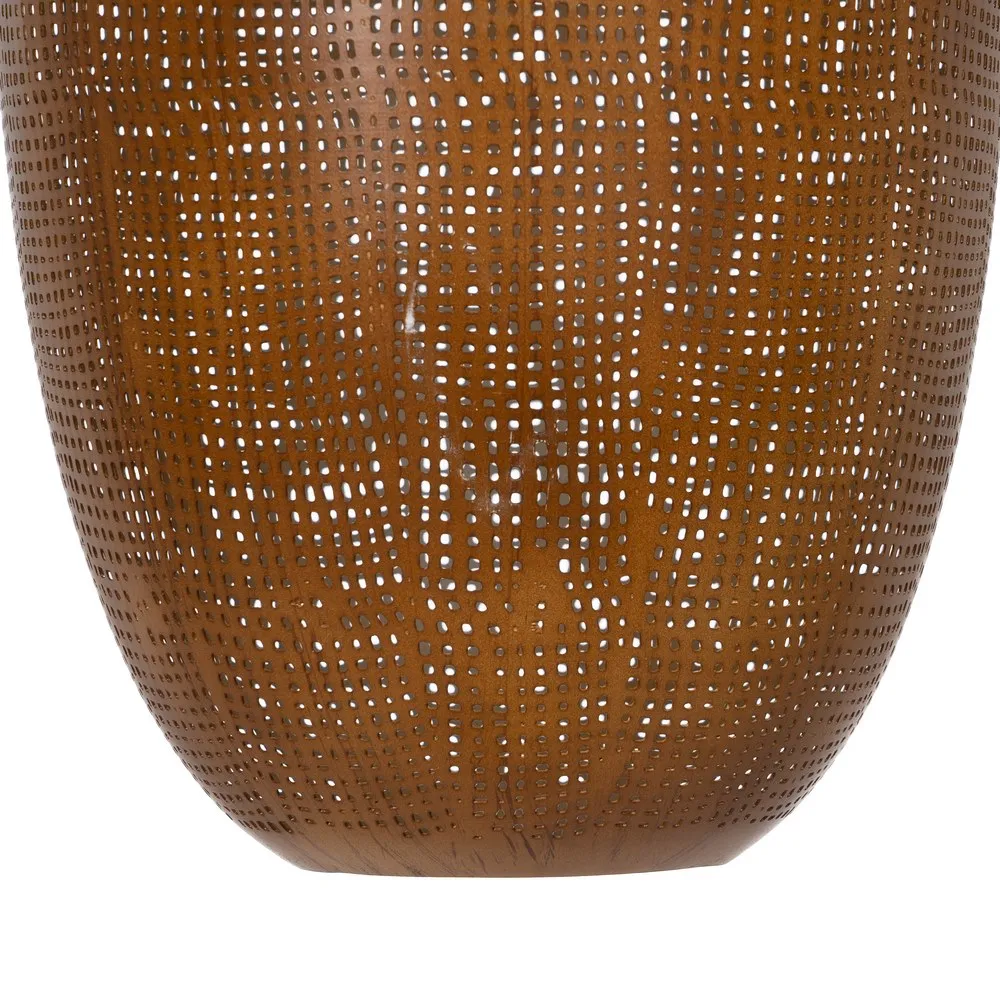 Lampa suspendata, metal, maro, CreativDeco.ro [4]