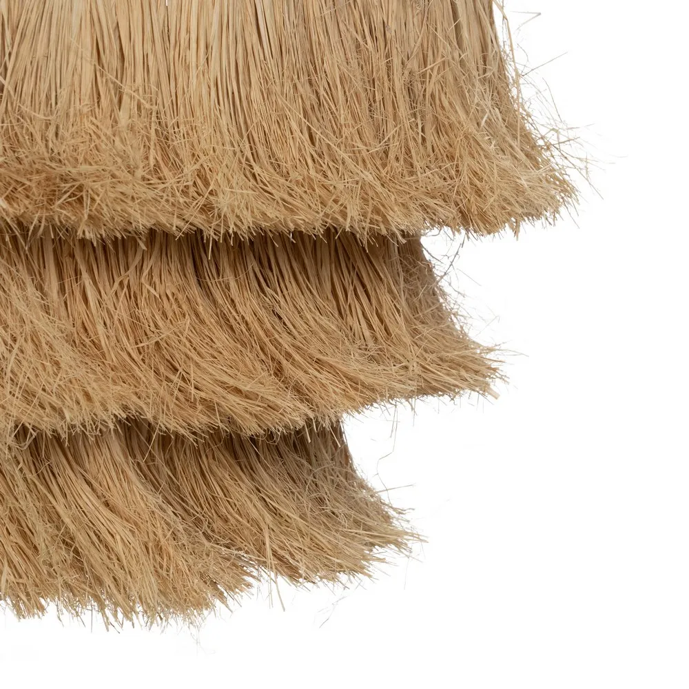 Lampa suspendata Raffia, rafie naturala - creativdeco.ro [3]