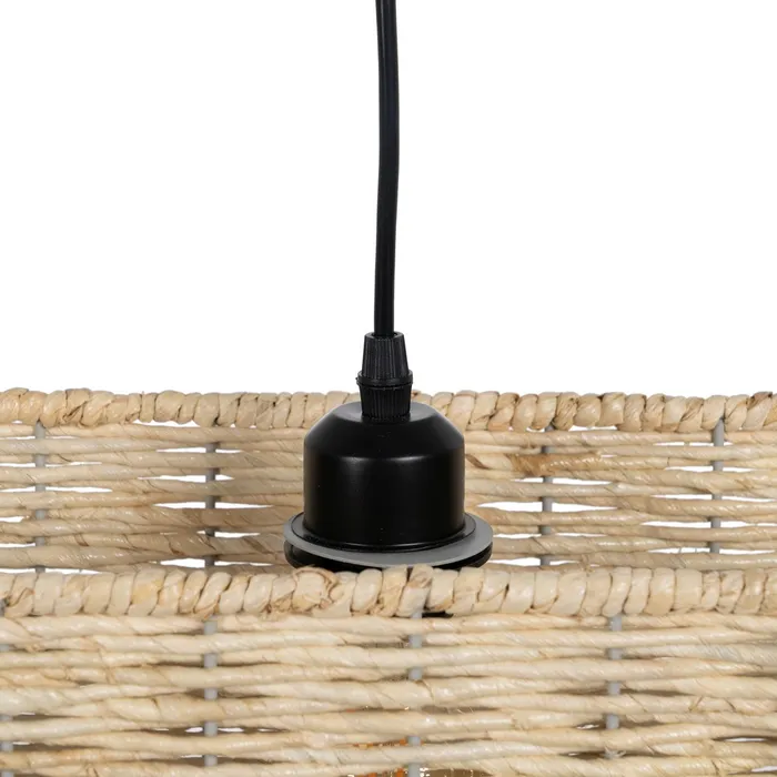 Lampa Suspendata Simple, Ratan, Natural - creativdeco.ro [4]