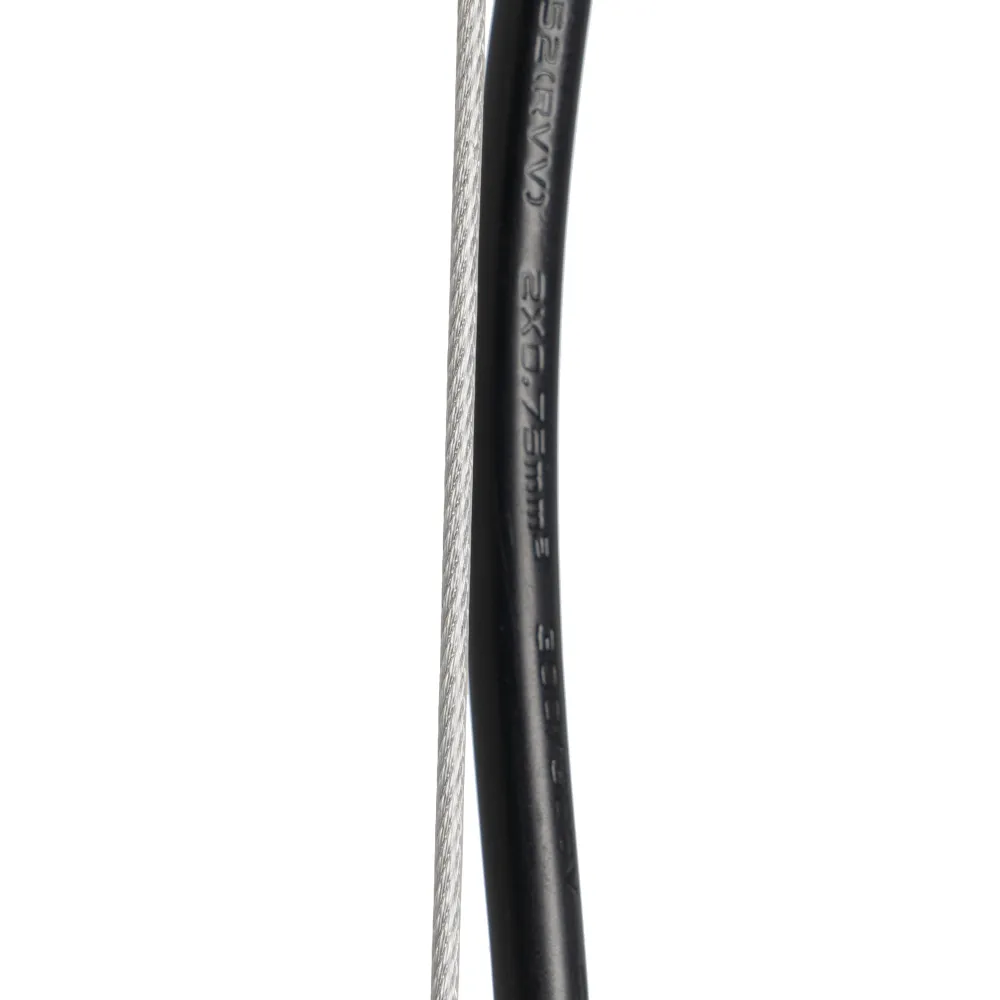 Lampa suspendata, metal/sticla, alb/auriu, Ixia [5]