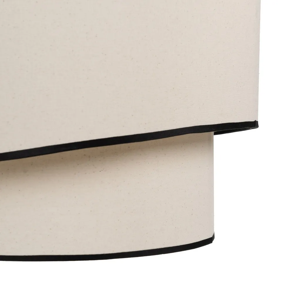 Lampa suspendata, textil, bej, Ixia [3]